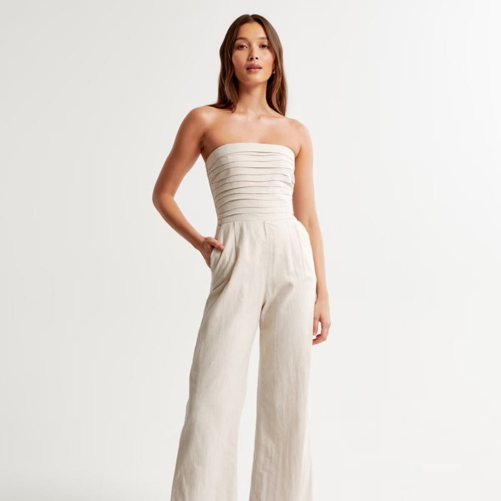Abercrombie Emerson Linen Jumpsuit
